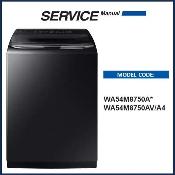 Samsung WA54M8750AV Washing Machine Service Manual