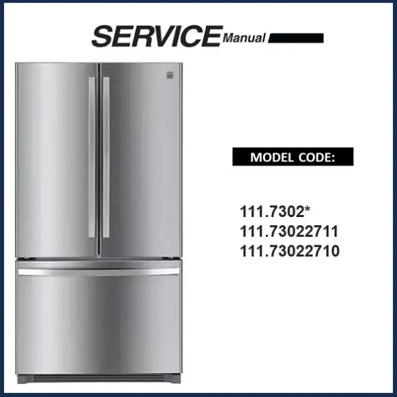 Kenmore 111.73022712 Service Manual