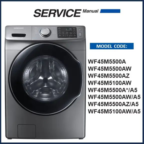 Samsung WF45M5500AP Service Manual pdf