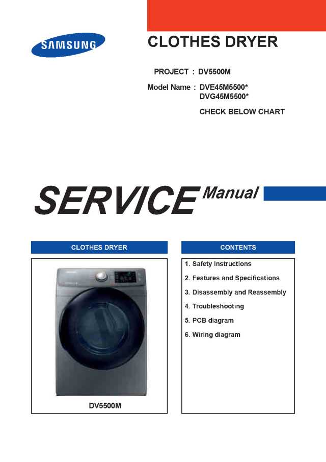 Samsung DVE45M5500W Service Manual