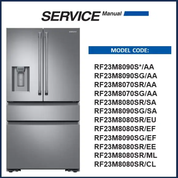 Samsung RF23M8090SR Service Manual pdf