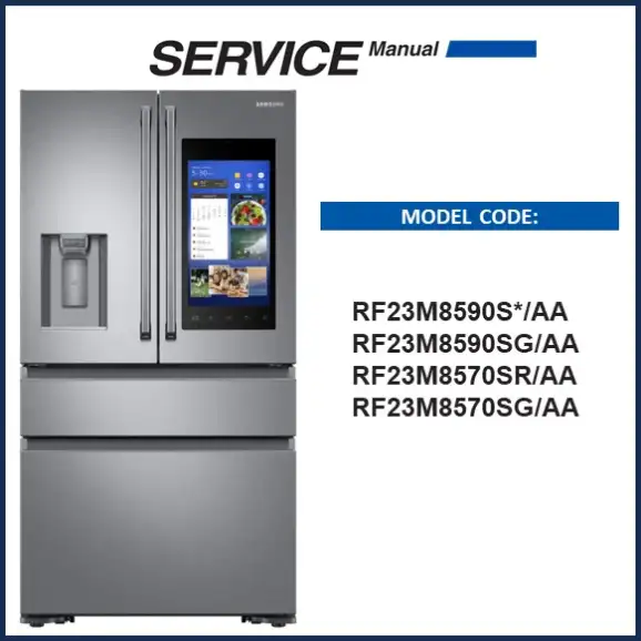 Samsung RF23M8590SR Service Manual pdf