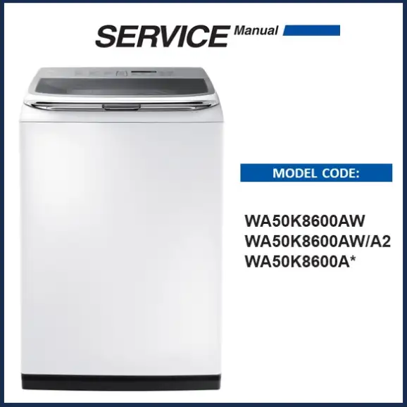 Samsung WA50K8600AW Service Manual pdf