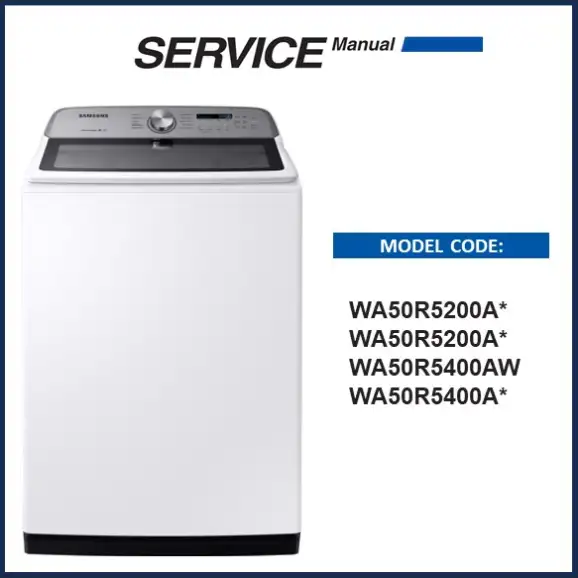 Samsung WA50R5400AW Service Manual pdf