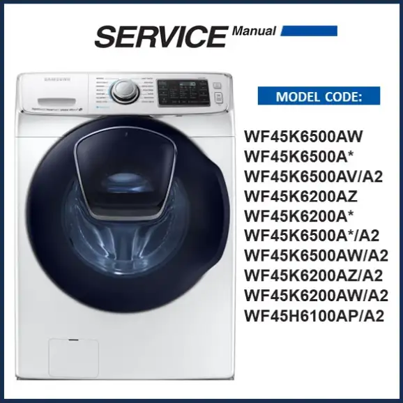 Samsung WF45K6500AW Service Manual pdf