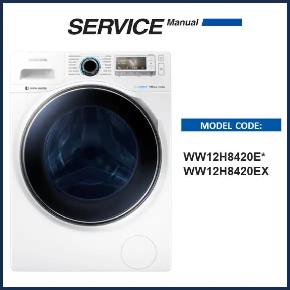 Samsung WW12H8420EW Service Manual pdf