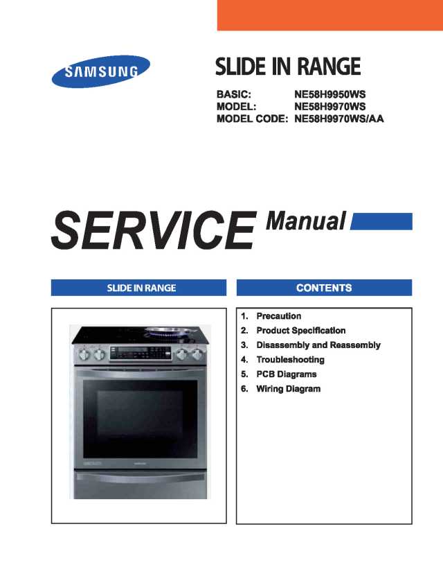 Samsung NE58H9970WS Service Manual