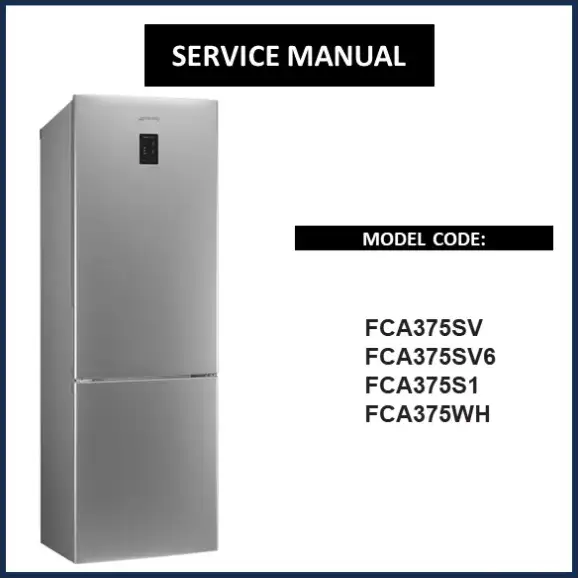 Smeg FCA375SV Service Manual pdf