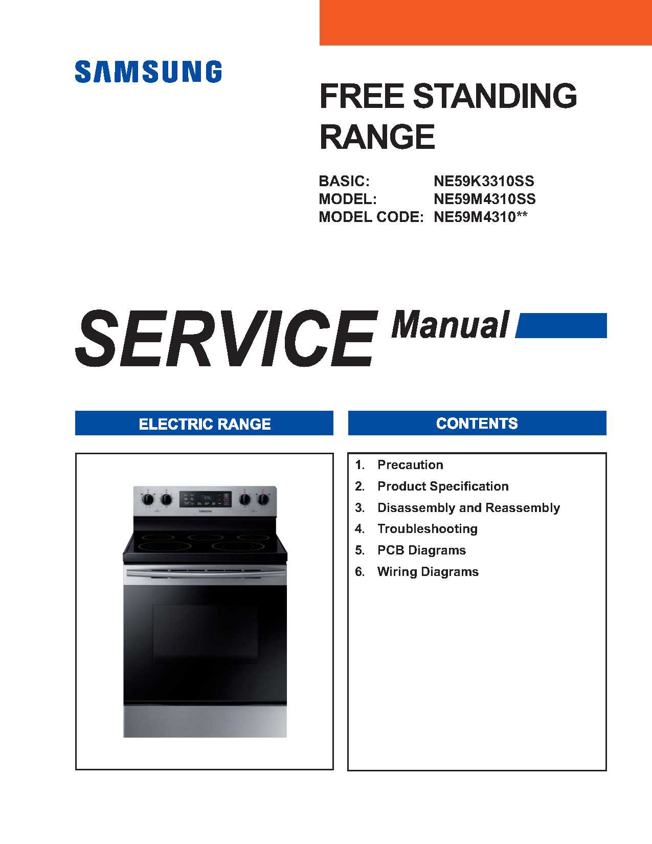 Samsung NE59M4310SS Service Manual
