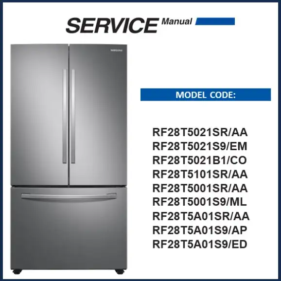 Samsung RF28T5101SR Service Manual pdf