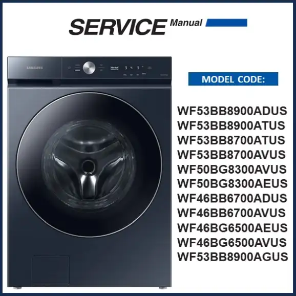 Samsung WF53BB8900ADUS Service Manual pdf