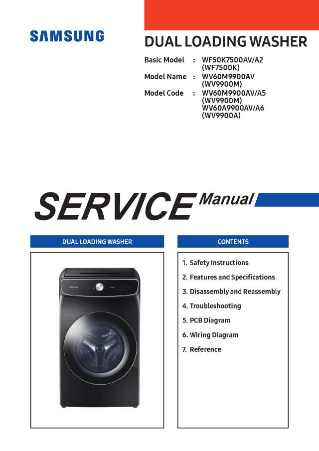 Samsung WV60A9900AV Service Manual