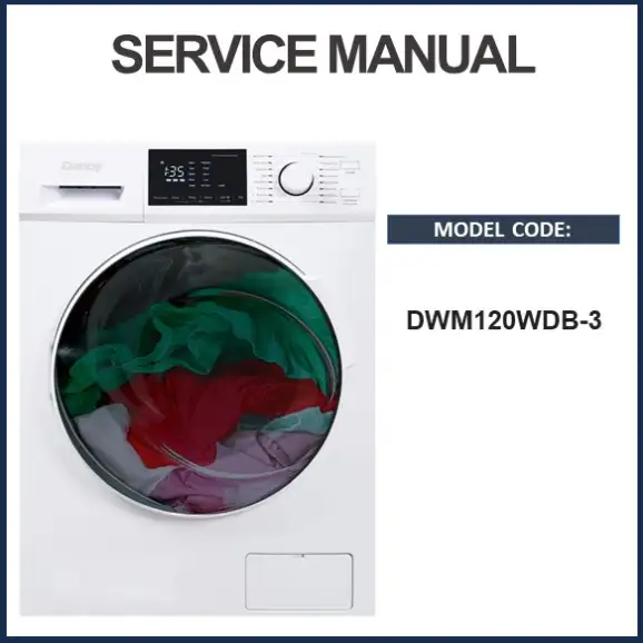 Danby DWM120WDB Service Manual