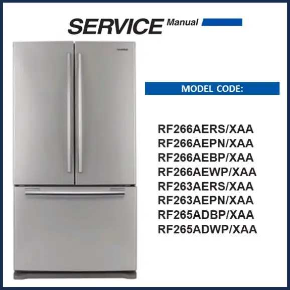 Samsung RF266AERS Service Manual pdf