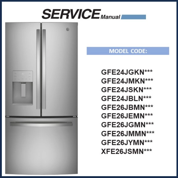 GE GFE24JSKNFSS Service Manual Download PDF