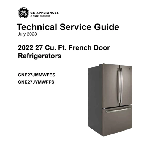 GE GNE27JMMWFES Service Manual (84 Pages – OEM PDF)