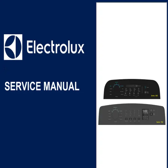 Electrolux EWT1574M7WA and EWT1574M7SA Service Manual