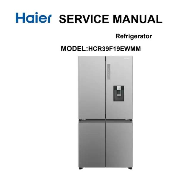 Haier HCR39F19EWMM Service Manual PDF