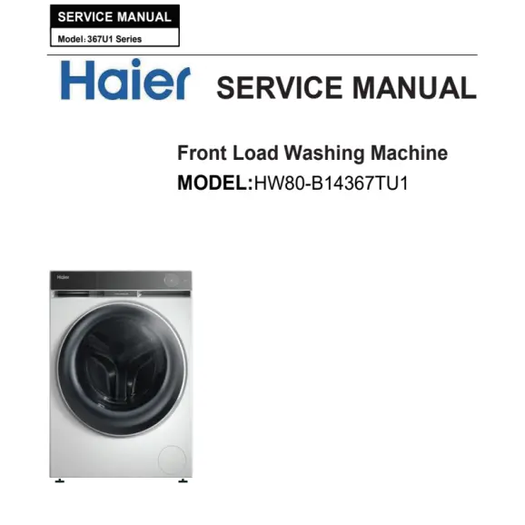 Haier HW80-B14367TU1 Service Manual PDF