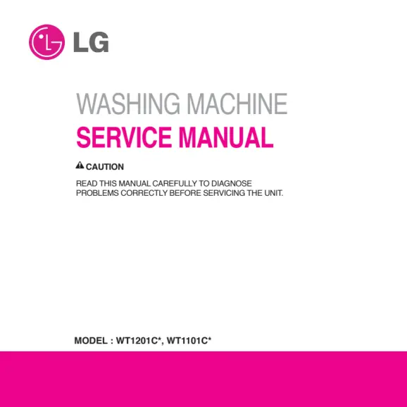 LG WT1201CW Service Manual PDF