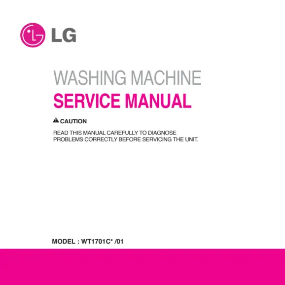 LG WT1501CW Service Manual PDF