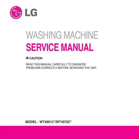 LG WT4970CW Service Manual PDF