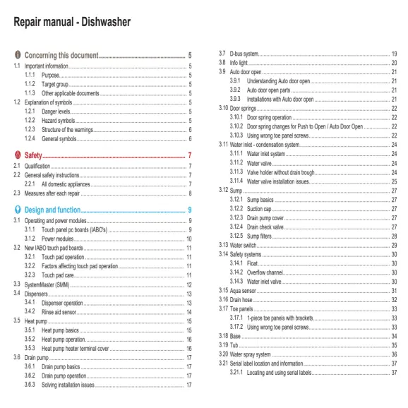 Bosch SHP65CM6N Service Manual PDF