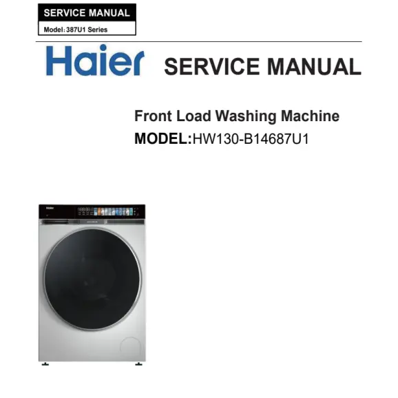 Haier HW130-B14687U1 Service Manual PDF