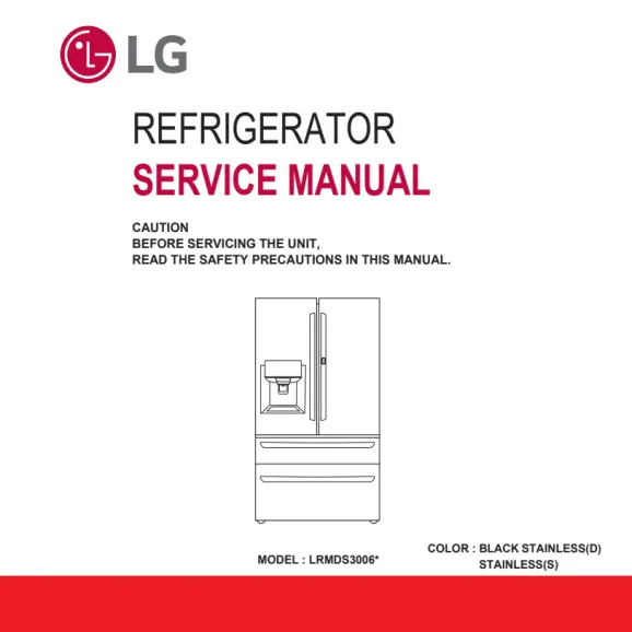 LG LRMDS3006D Service Manual PDF