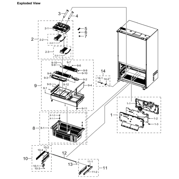 Samsung RF24BB69006MAA Parts Diagram PDF