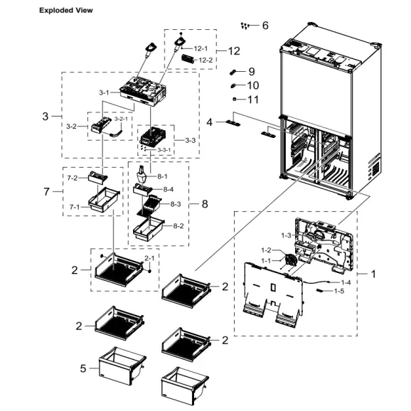 Samsung RM70F22NERAA Parts Diagram PDF