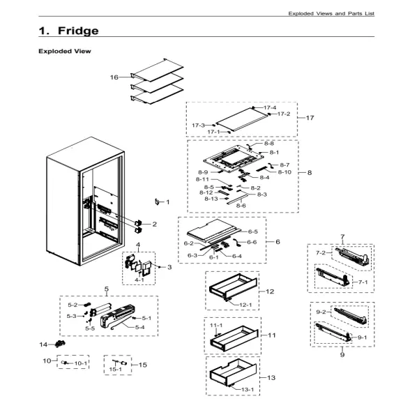 Dacor DRR24980LAP Parts Diagram PDF
