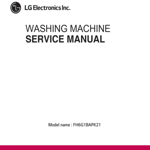 LG FH6G1BAPK21 Service Manual PDF