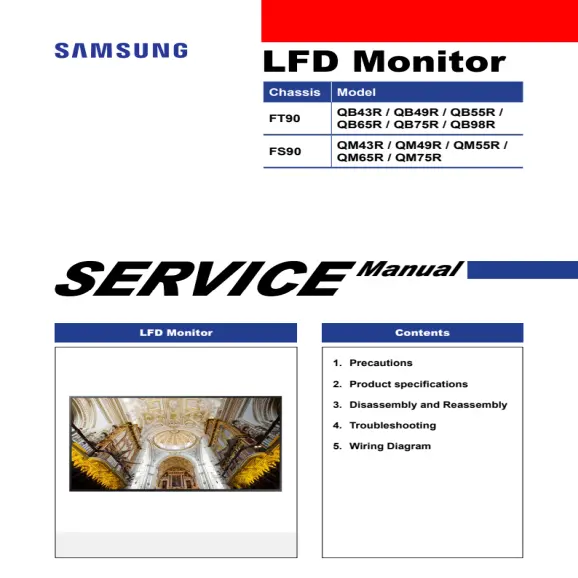 Samsung LH82QEREBGCXZA Service Manual PDF