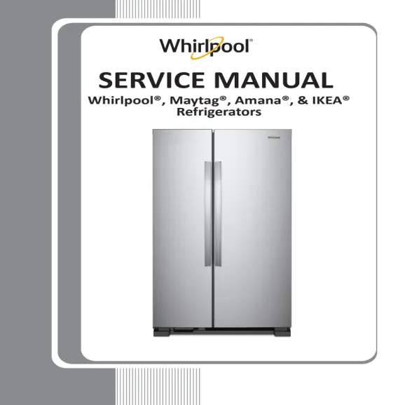 Whirlpool WRS315SNHW Service Manual PDF
