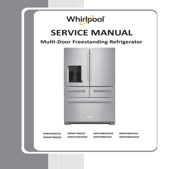 Whirlpool WRV996FDEE Service Manual PDF