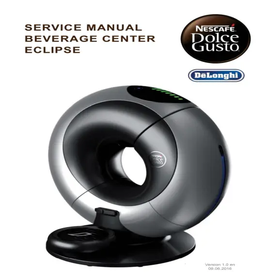 DeLonghi Eclipse EDG 736.S Service Manual PDF