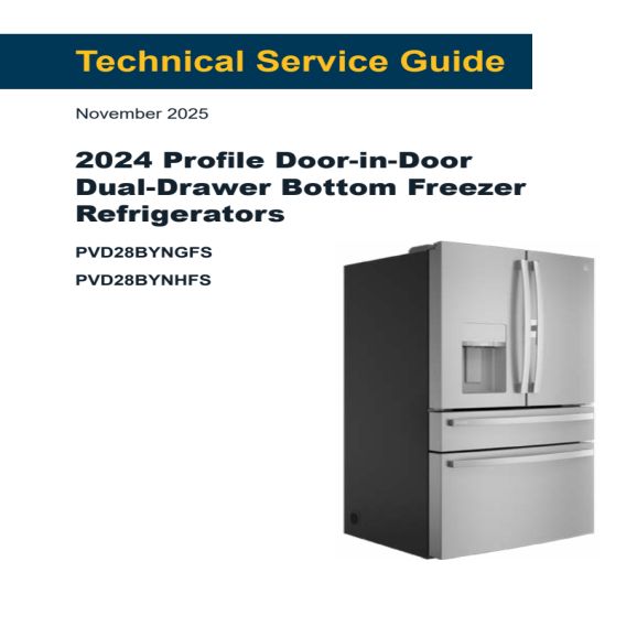 GE PVD28BYNHFS Service Manual PDF