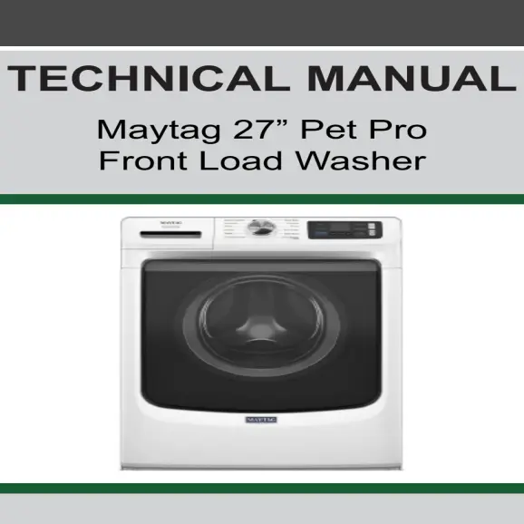 Maytag MFW7020RW0 Service Manual PDF
