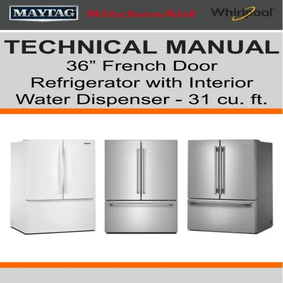 Maytag MRFF4336TZ Service Manual PDF